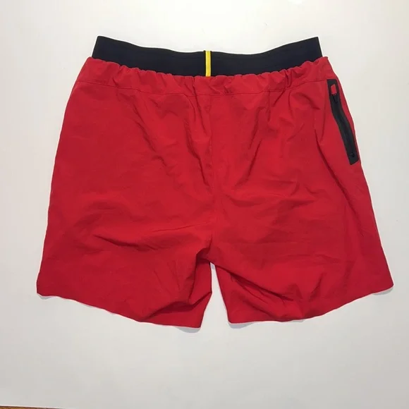 Yellow by Soulcycle Men’s Speed 8” Shorts in Red - Picture 8 of 9